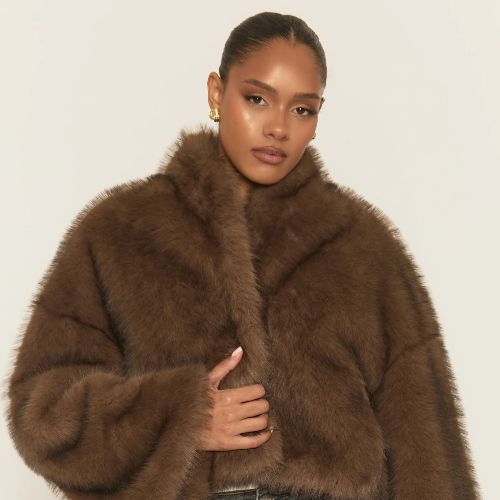 Faux Fur Coat