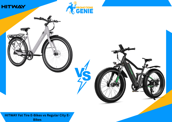 Fat Tire E-Bikes vs Regular City E-Bikes